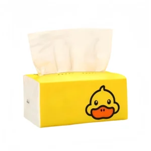 2-Ply Disposable Facial Tissue Box Soft and Antibacterial Hypoallergenic for Home/Office Use
