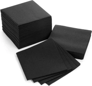 Custom Printed Colored 2 Ply Paper Dinner Napkins Serviettes Logo Airlaid Napkins Paper for Restaurant