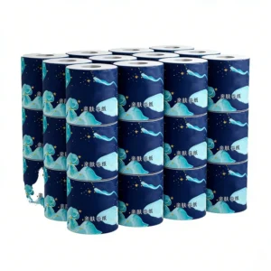 Customized Size Good Quality Papel Higienico Custom Private Label Toilet Paper Bath Tissue Paper Roll