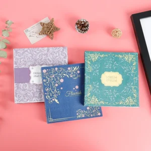 Decorative Vibrant Design Disposable Box Paper Printing Napkin Paper