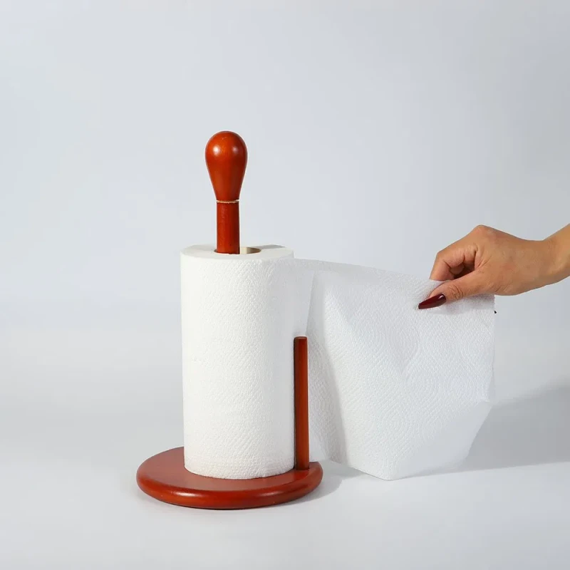 Toalla de papel de cocina seca en relieve OEM con núcleo impreso con logotipo 150 g-200 g