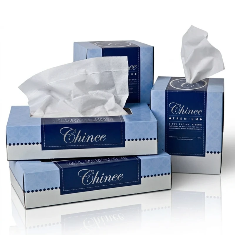 Factory Supply Facial Tissue 2 3 4 Ply 400 Sheets