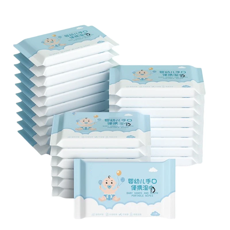 Salviette morbide per neonati igieniche usa e getta di alta qualità, ecologiche, salviette detergenti per adulti, salviette umidificate OEM, pulizia