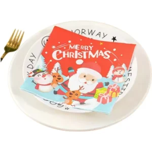 Hygienic Single Use Custom Printable Paper Printing Napkin Paper