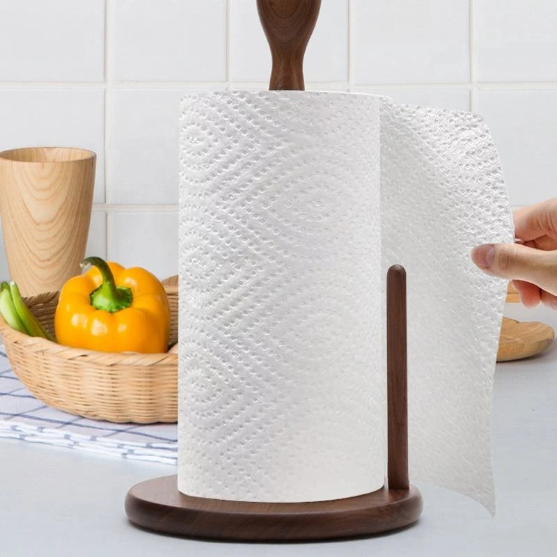 Toalha de Papel para Cozinha com Forte Absorção de Óleo, Pano de Cozinha em Rolo de Papel com Relevo