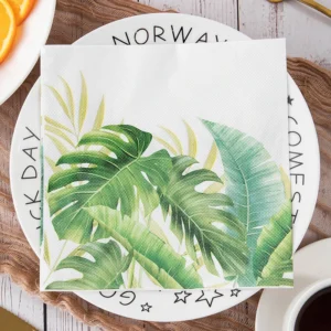 Large Supply Disposable Box Paper Printing Napkin Paper