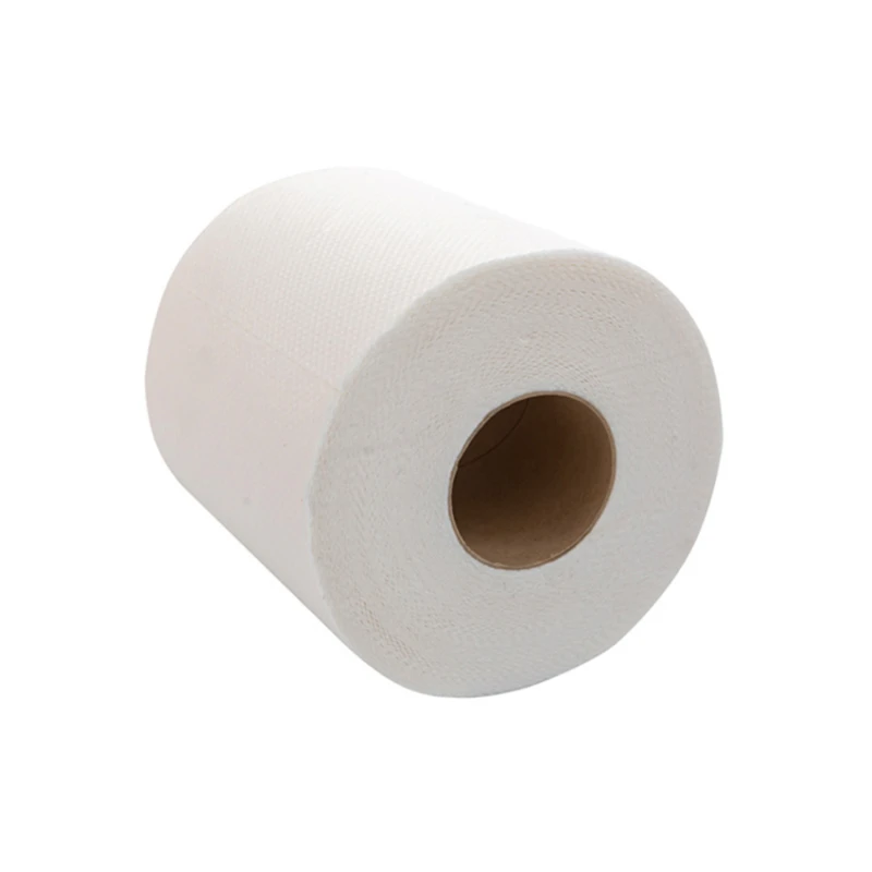 Mini Bamboo Toilet Paper Tissue Roll with Custom Wrapping for Travel Kits, Hotels, Airlines