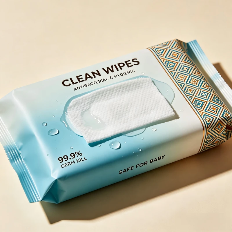 Multi Purpose Antibacterial Cleaning Wipes Alcohol Free Household Surface Disposable Wet Wipes