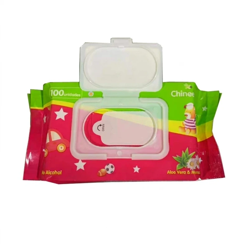 Prodotti per bambini OEM senza alcol Salviette umidificate profumate per la cura del bambino per la cura della pelle