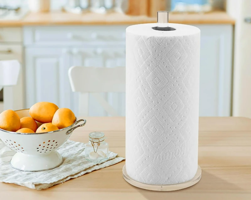 Toalla de papel de cocina en relieve de alta calidad, sin plástico y saludable