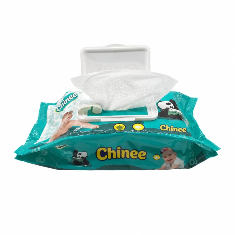 Toallitas húmedas para bebés de tela no tejida spunlace para el cuidado de la piel