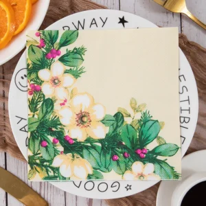 Soft Gentle Touch Multi Ply Paper Printing Napkin Paper