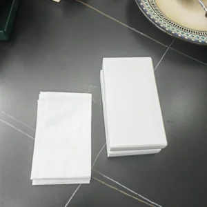 Soft OEM Napkin Factory White or Unbleached Color Bamboo Napkin
