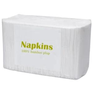 White Custom Disposable Dinner Napkins
